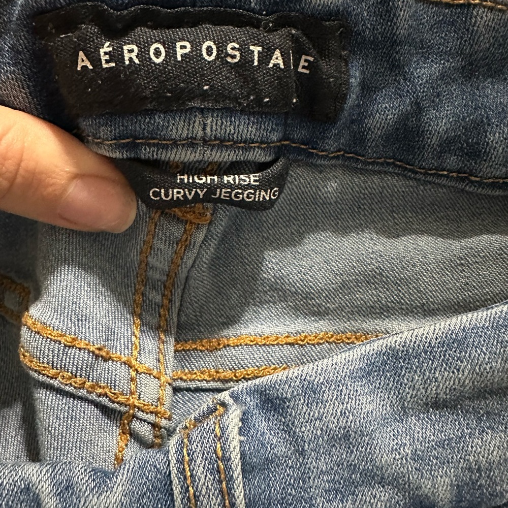 Aeropostale size 10 high rise jeggings - Picture 3 of 3